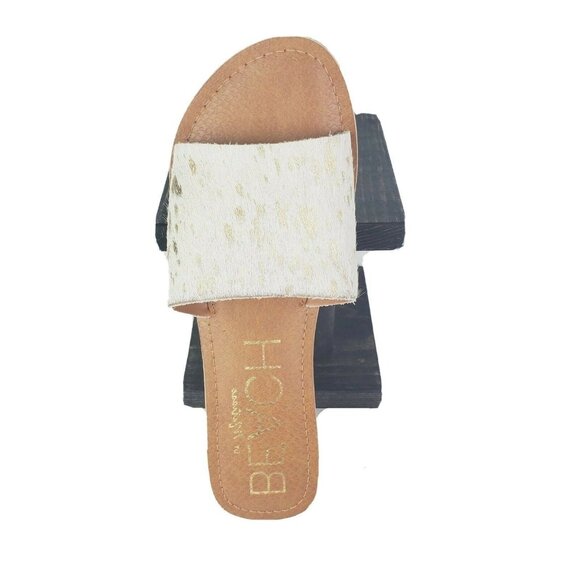 Beach By Matisse Shoes - BEACH by Matisse Havana Calf Hair Wedge Sandal LEFT FOOT Only Amputee Sz 7M